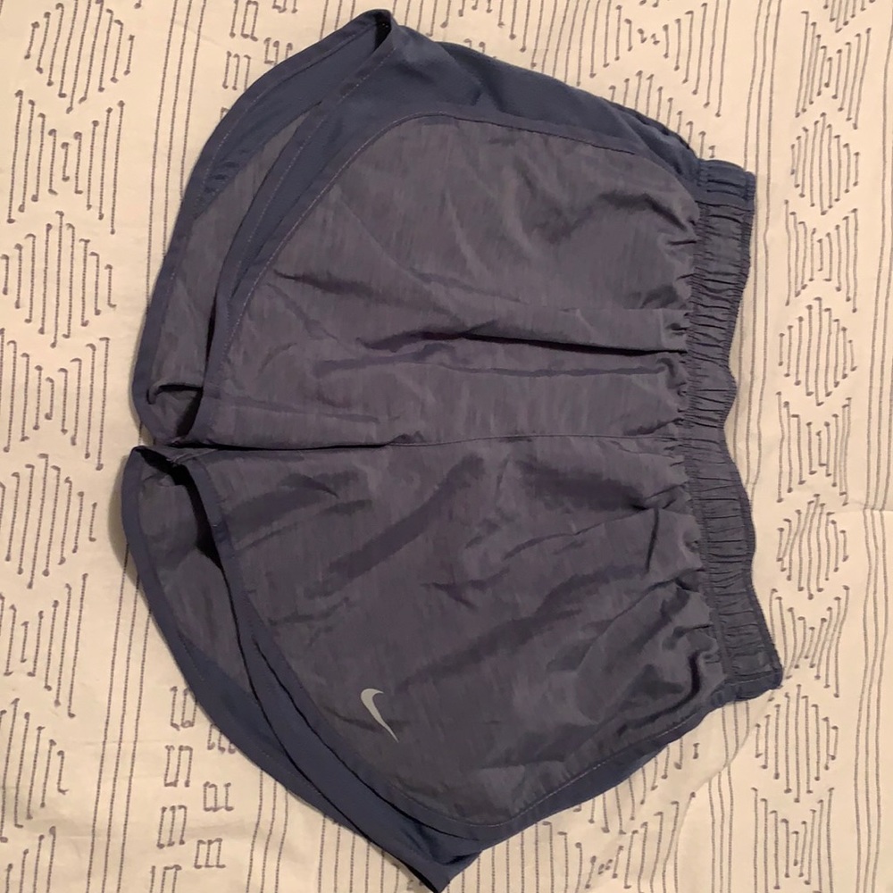 NIKE SHORTS- BLUE GRAY COLOR